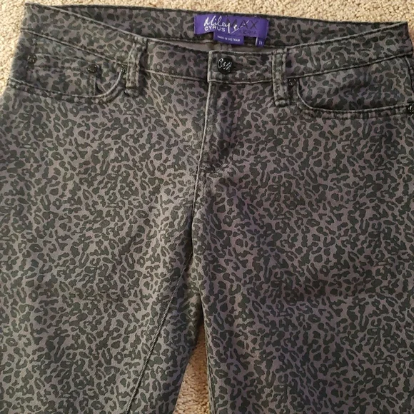 Animal print rock n roller skinny jeans sz11 - Picture 2 of 12